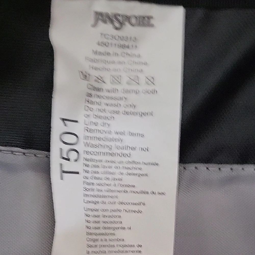 EUC  JanSport Superbreak® High Risk Red Preston Plaid Backpack - Picture 4 of 11